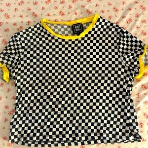 Riot Queen Checkered Top